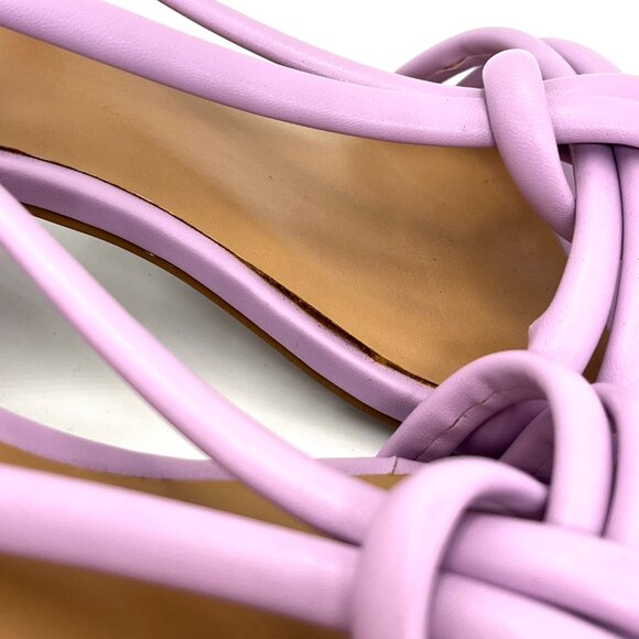 Torrid Light Purple Strappy Kitten Heel - Size 8WW - Picture 5 of 11